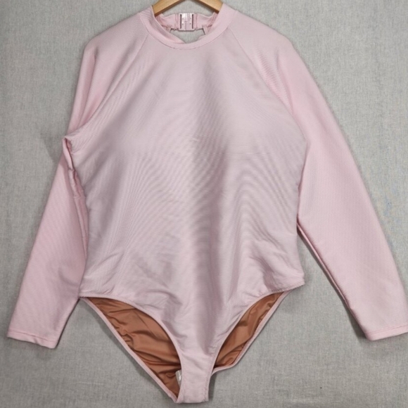 *NWT* Jcrew One Piece Ribbed Rashguard Swimsuit - Picture 6 of 13